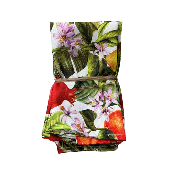 Mediterranean Bloom Napkins