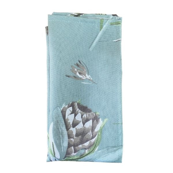 Pastel Green Protea Napkins