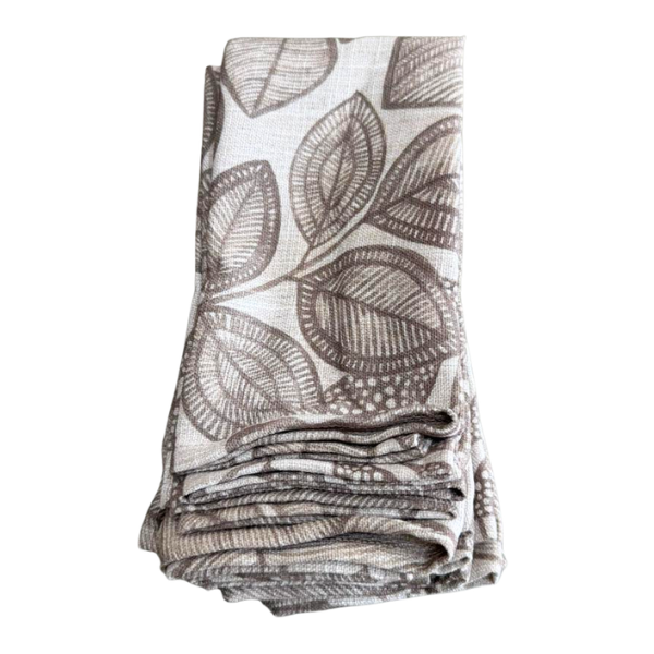 Stone Leaf napkins