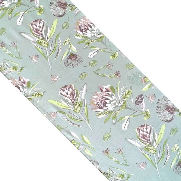Pastel Green Protea Runner