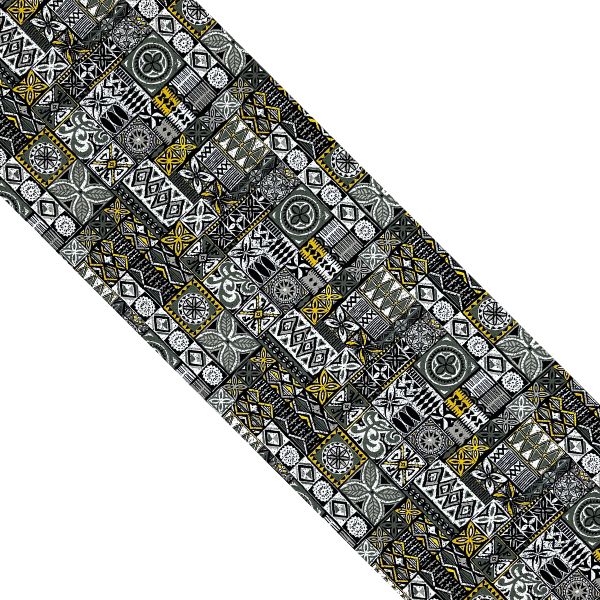 African Batik Stone Runner