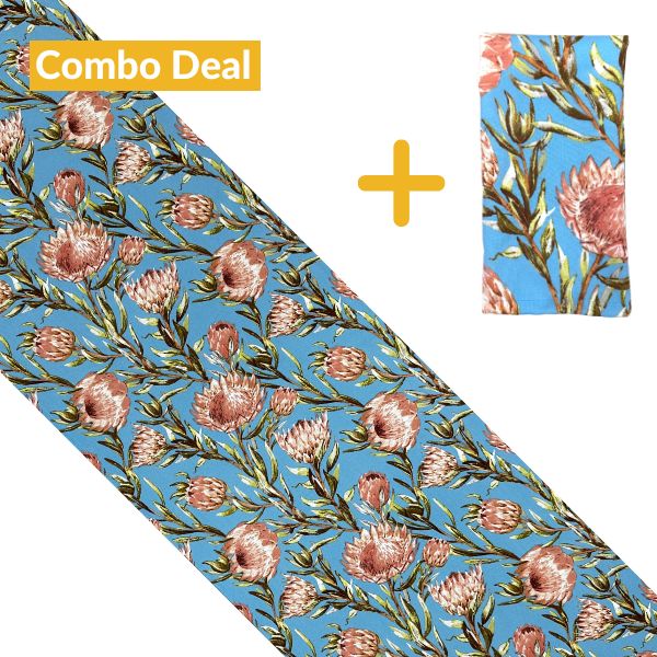 Protea Sky Blue Runner Combo