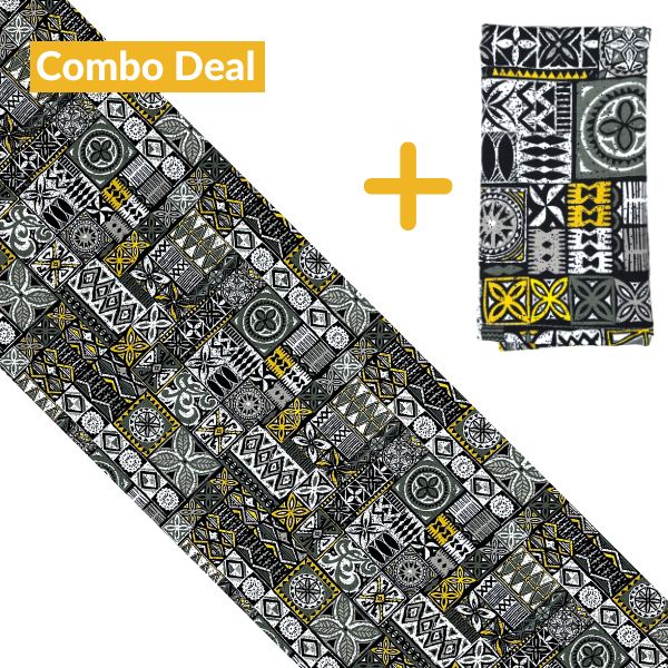 Batik Stone Runner Combo