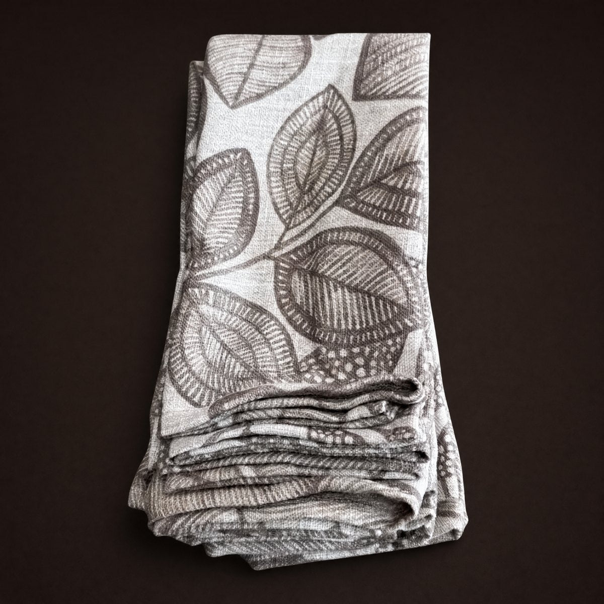 Stone Leaf napkins